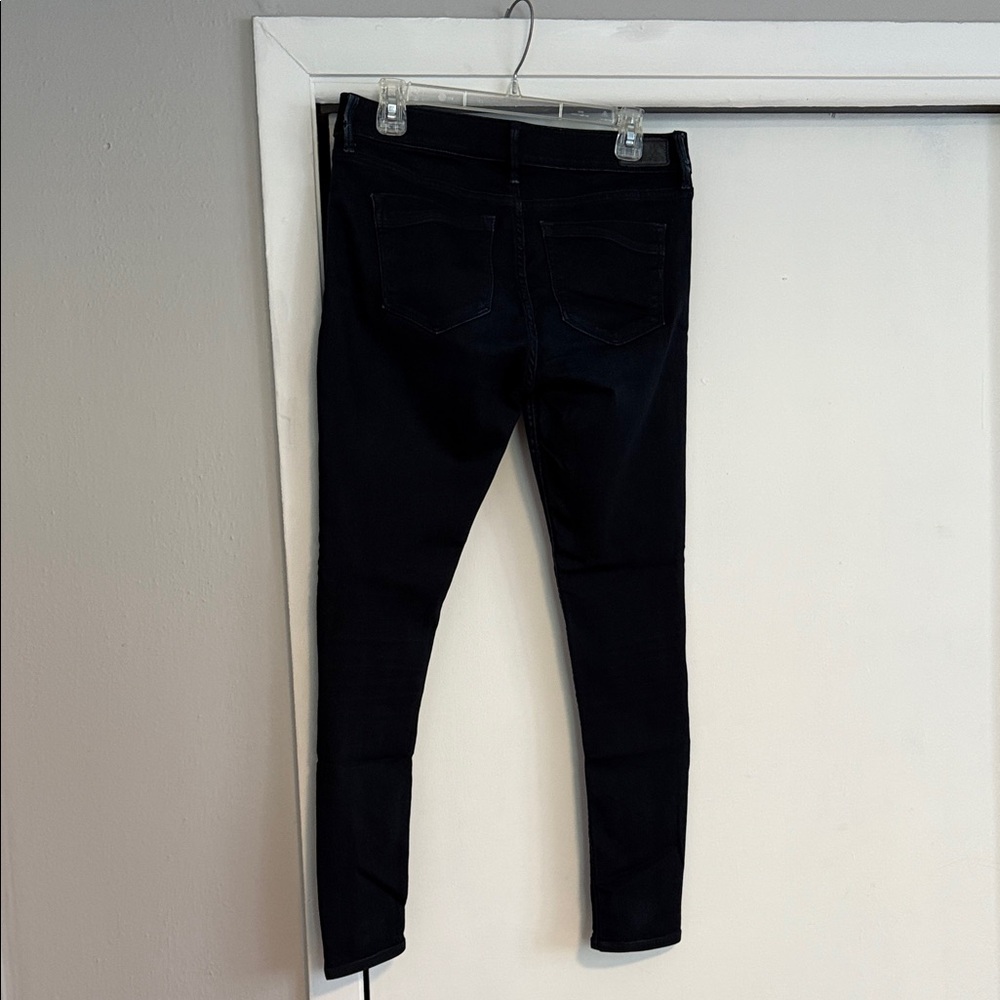 Express Women's Midnight Blue Skinny Jeans - Picture 2 of 5